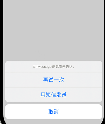 雄县apple维修iPhone上无法正常发送iMessage信息